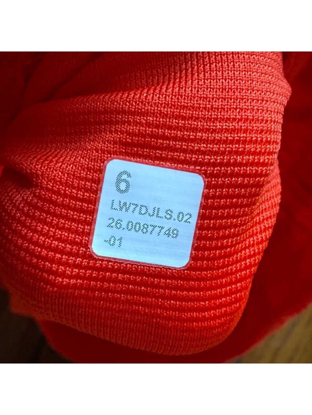 Lululemon Hotty Hot Short Low Rise 2.5” Cherry Ember Size 6 NWT - Picture 6 of 6